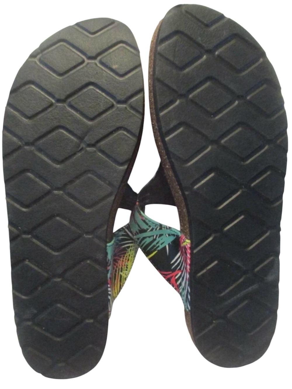 American Eagle Outfitters Multicolor Tropical Print Thong Sandals size 10. - Picture 4 of 4